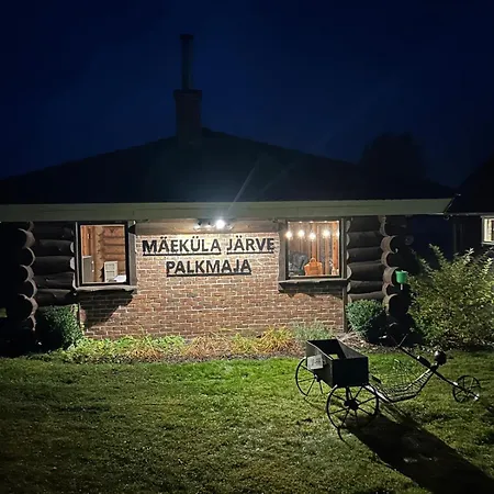Maeekuela Jaerve Palkmaja Dağ evi Viljandi (Viljandimaa)